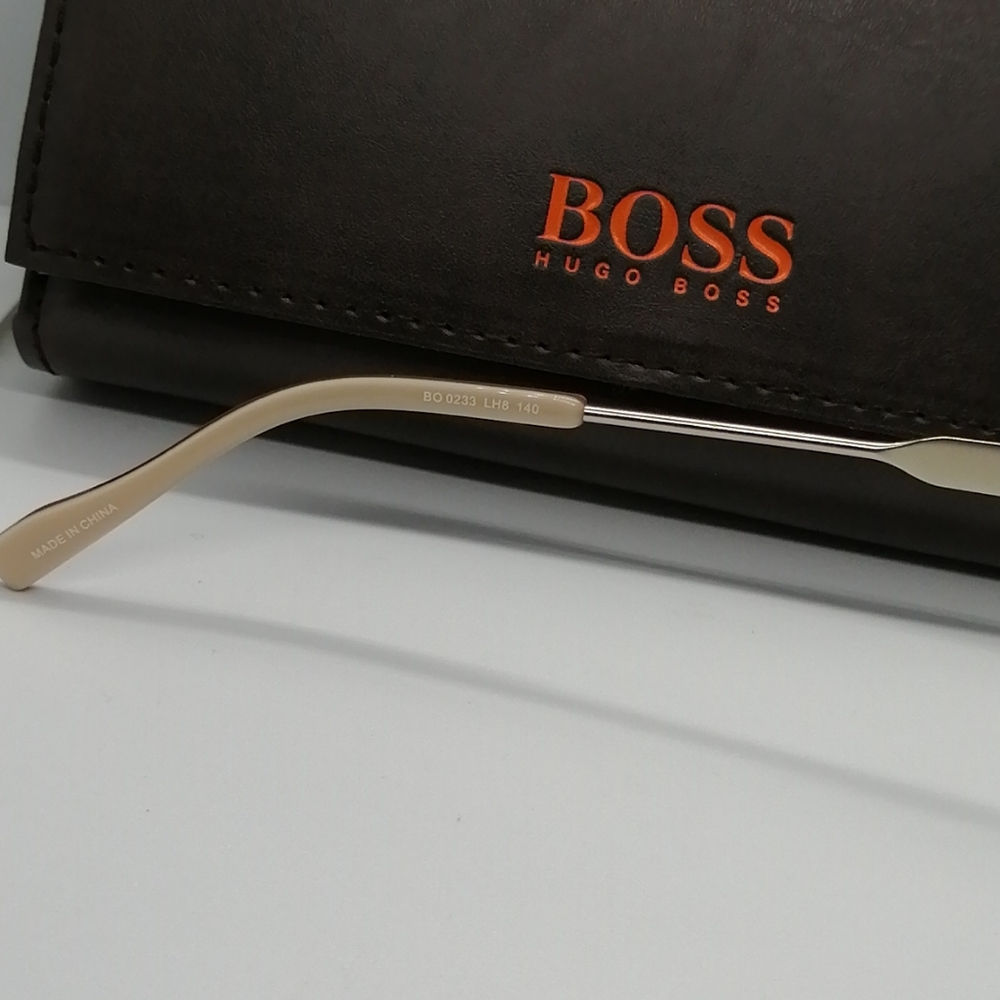 New/Authentic Eyeglass Hugo Boss Orange BO233 PLUM - Picture 7 of 9